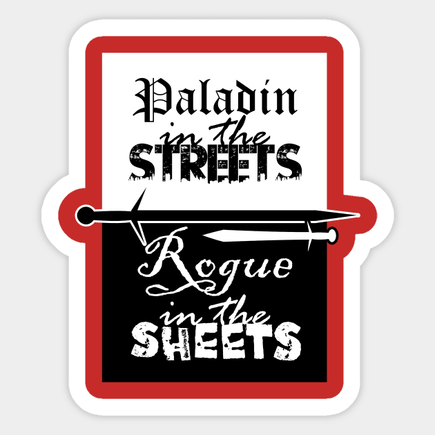 Paladin in the Streets Sticker by BottleRocket